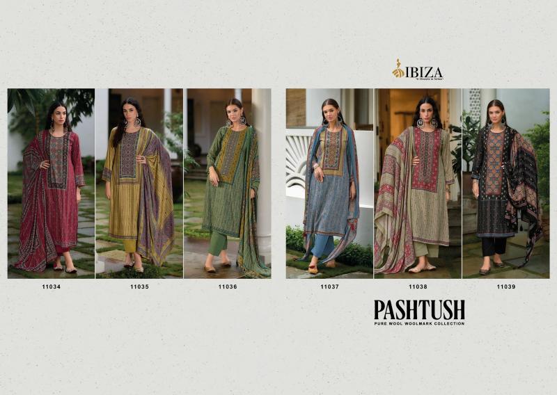 Ibiza Pashtush Pashmina Digital Printed Salwar Kameez