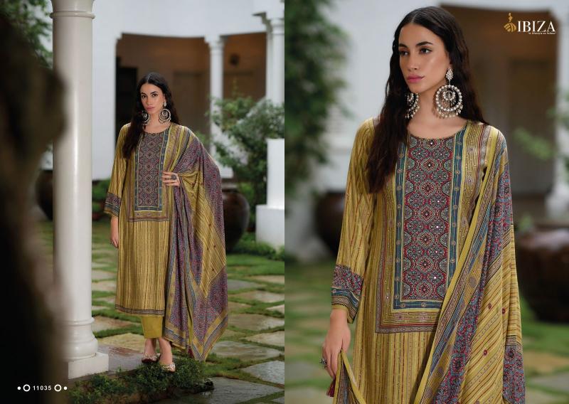 Ibiza Pashtush Pashmina Digital Printed Salwar Kameez