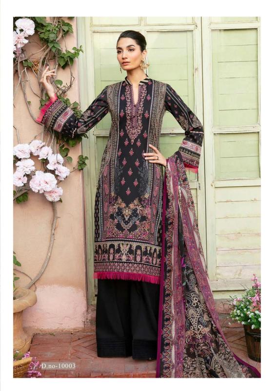 Jade Crimson Vol 10 Exclusive Heavy Lawn Dress Material Collection