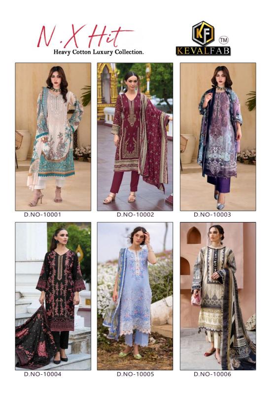 Keval Nx Hit Cotton Printed Dress Material Collection