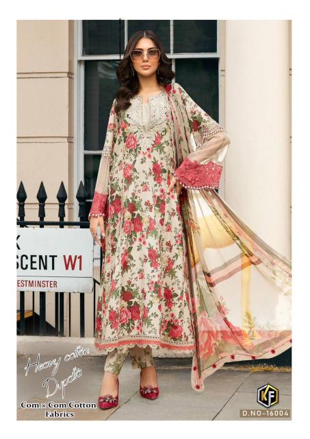 Keval Sobia Nazir Luxury Vol 16 Cotton Dress Material Collection