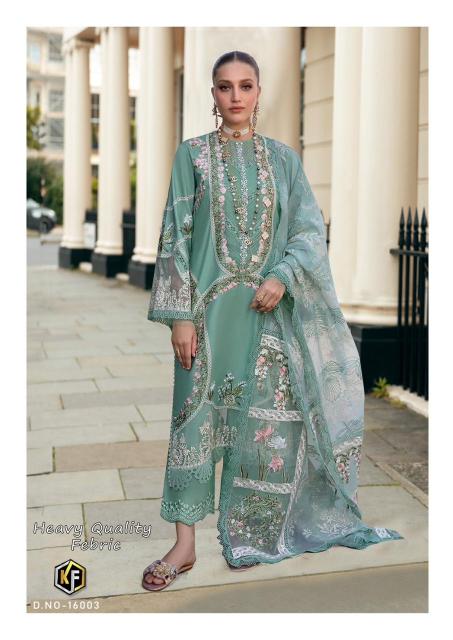 Keval Sobia Nazir Luxury Vol 16 Cotton Dress Material Collection