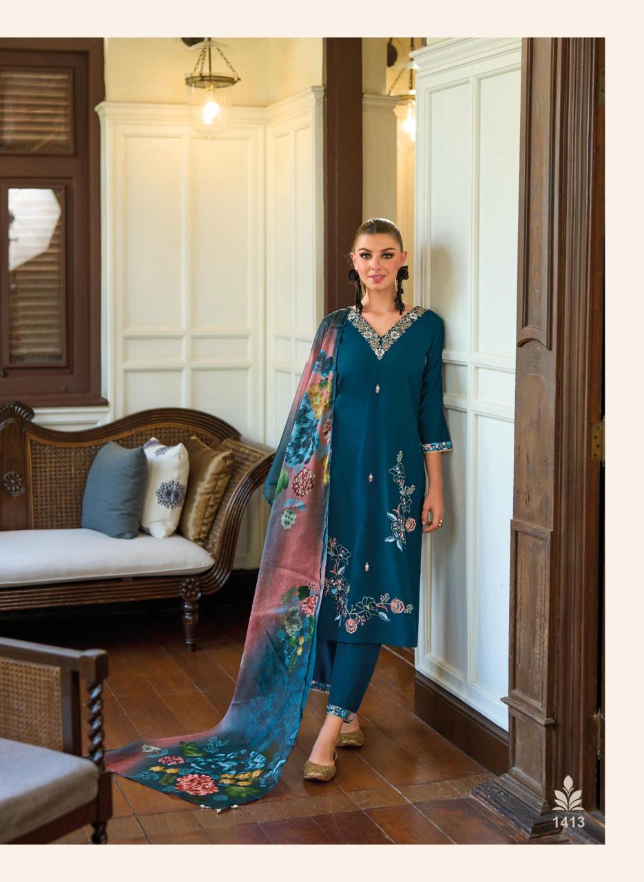 Lady Leela Shahida Kurti Pant With Dupatta Collection