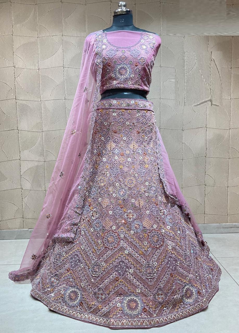 Manibhadra Designer Net Lehenga Choli Collection