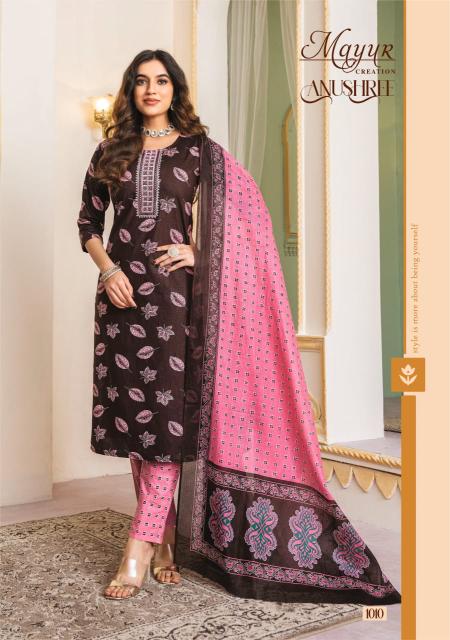 Mayur Anushree Vol 1 Cotton Printed Dress Material