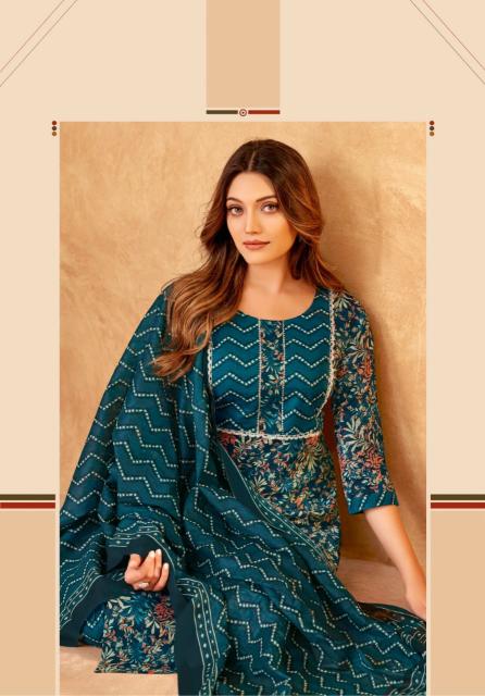 Mayur Gulmohar Vol 7 Designer Cotton Kurti Bottom With Dupatta