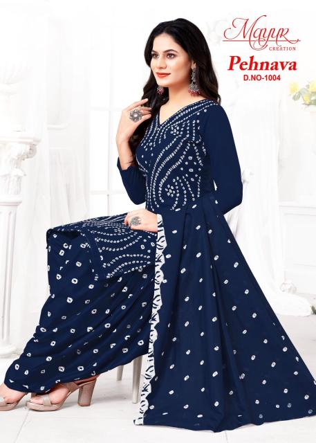 Mayur Pehnava Vol 1 Cotton Dress Material Collection