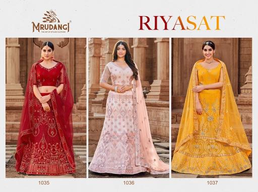 Mrudangi Riyasat Designer Lehenga Choli Collection