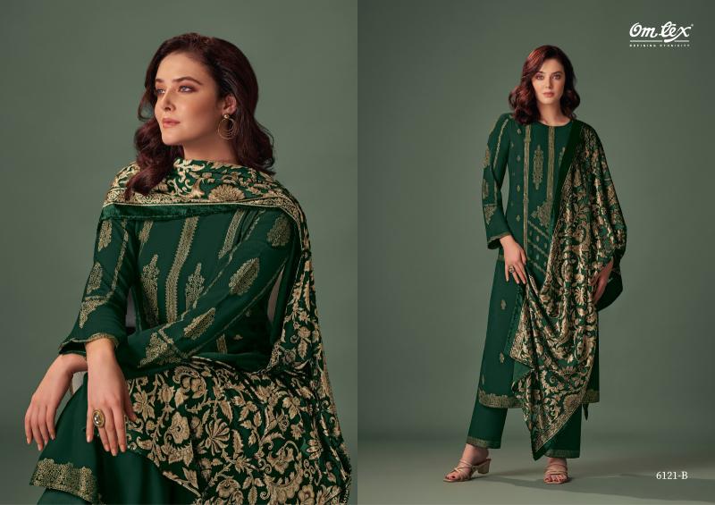 Omtex Sevi Pashmina Jacquard Salwar Kameez Collection