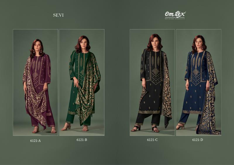 Omtex Sevi Pashmina Jacquard Salwar Kameez Collection