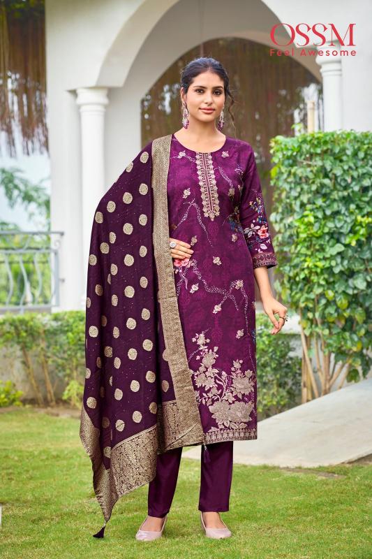 Ossm Mandira Kurti Pant With Dupatta Collection