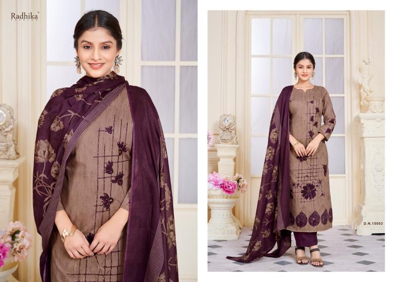 Radhika Azara Tahira Cotton Dress Material Collection