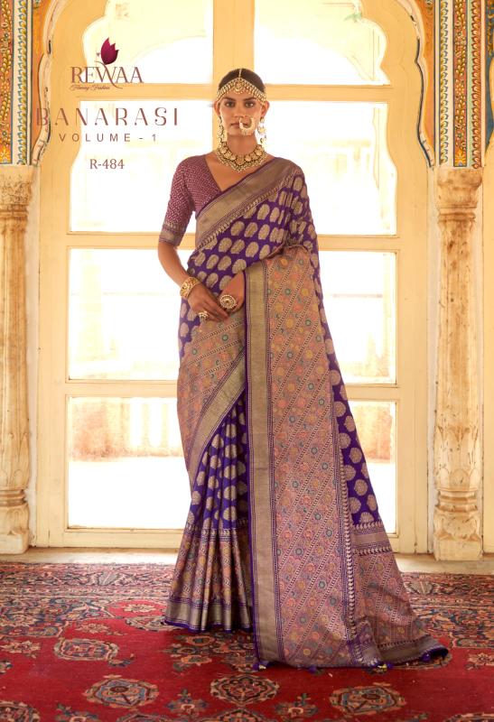 Rewaa Banarasi Vol 1 Silk Designer Patola Saree Collection