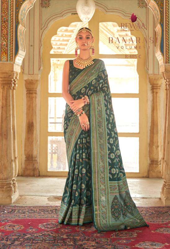 Rewaa Banarasi Vol 1 Silk Designer Patola Saree Collection