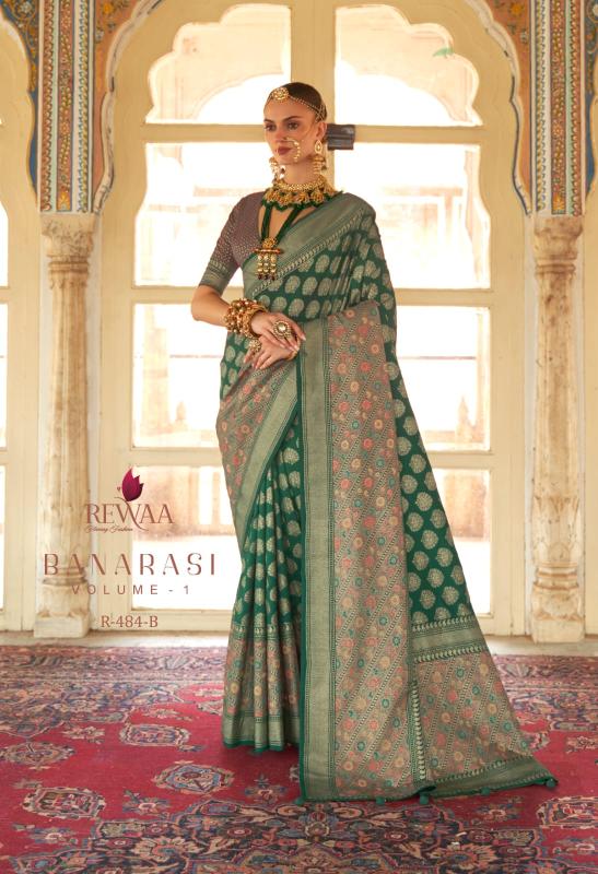 Rewaa Banarasi Vol 1 Silk Designer Patola Saree Collection