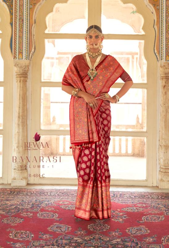 Rewaa Banarasi Vol 1 Silk Designer Patola Saree Collection