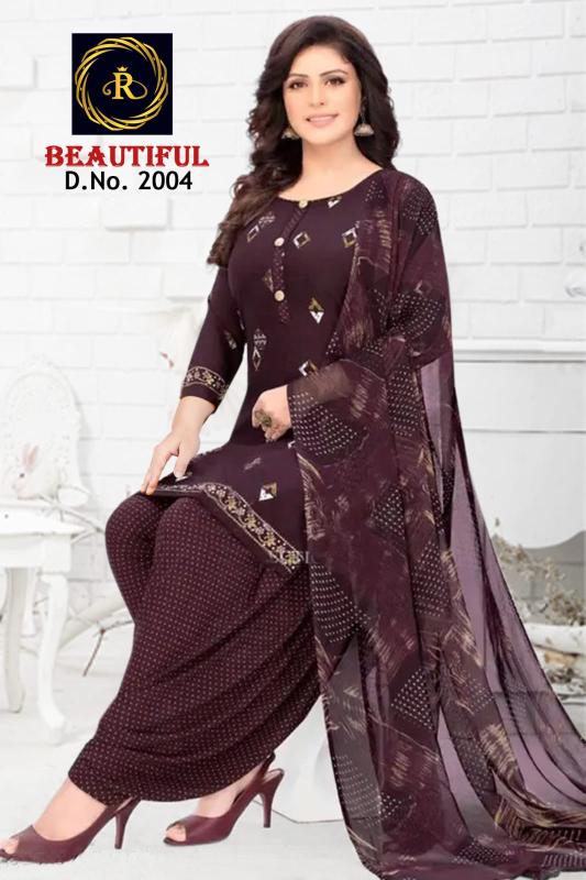 Rnx Beautiful Vol 1 Printed Dress Material Collection