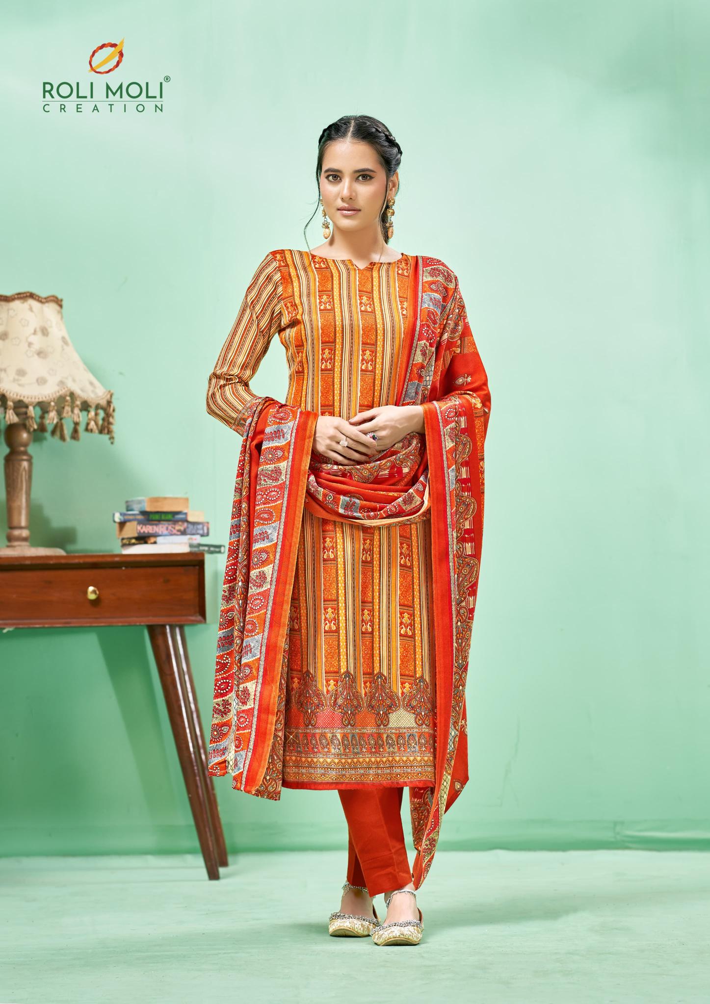 Roli Moli Andaaz Ready Made Pashmina Dress Collection