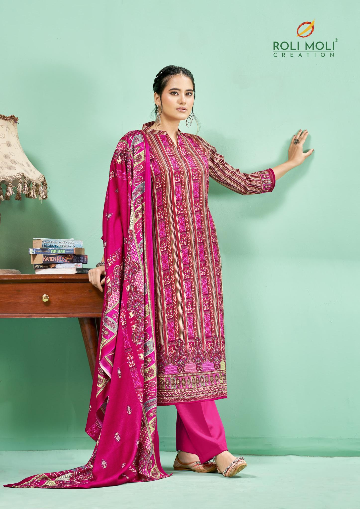 Roli Moli Andaaz Ready Made Pashmina Dress Collection