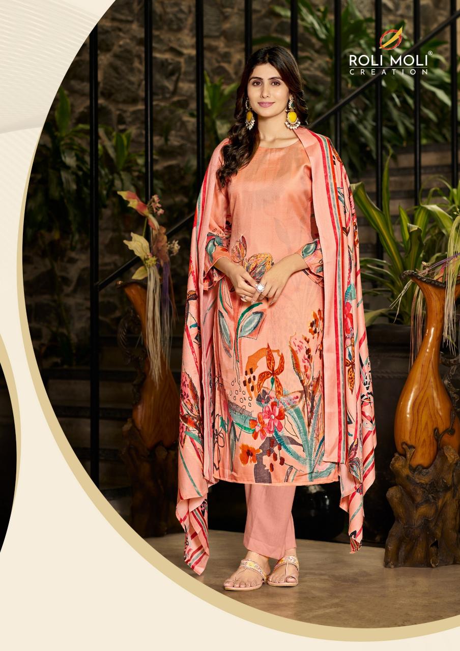 Roli Moli Jasmeen Pashmina Ready Made Dress Collection