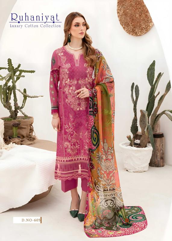 Ruhaniyat Vol 6 Karachi Cotton Dress Material Collection