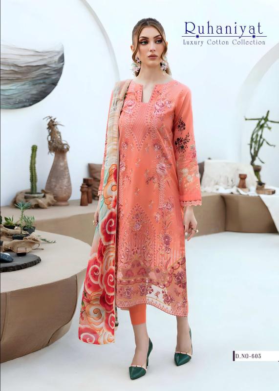 Ruhaniyat Vol 6 Karachi Cotton Dress Material Collection