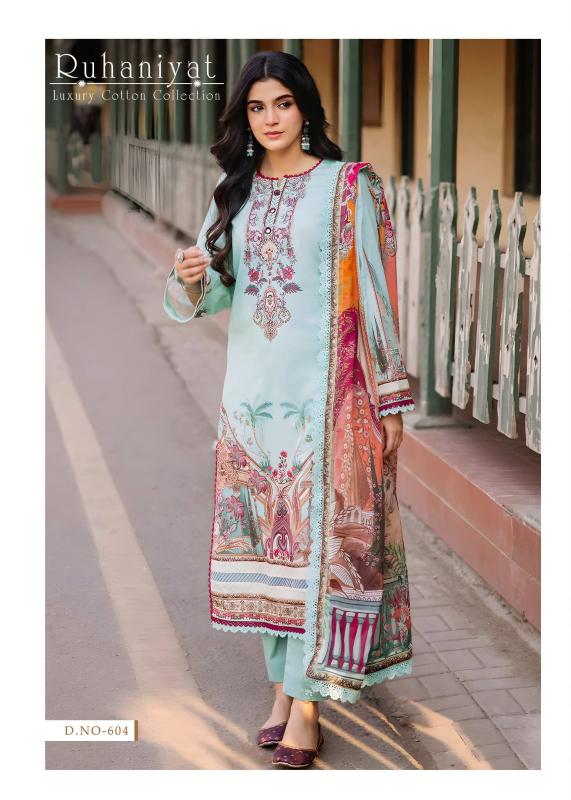 Ruhaniyat Vol 6 Karachi Cotton Dress Material Collection