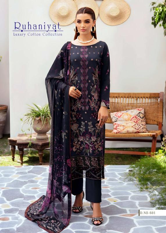 Ruhaniyat Vol 6 Karachi Cotton Dress Material Collection