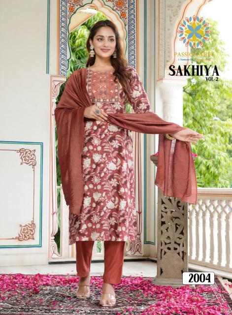 Sakhiya Vol 2 By Passion Tree Ready Made Collection