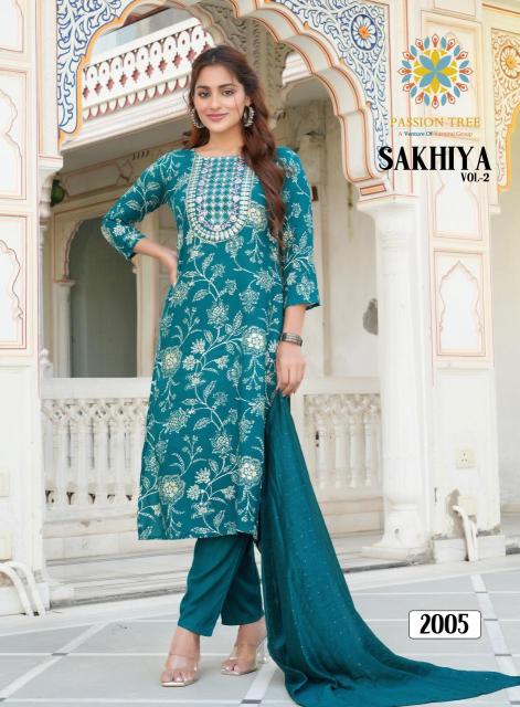 Sakhiya Vol 2 By Passion Tree Ready Made Collection