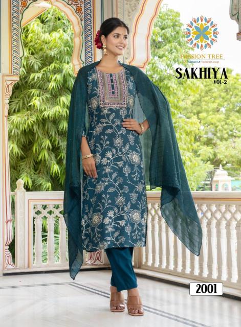 Sakhiya Vol 2 By Passion Tree Ready Made Collection