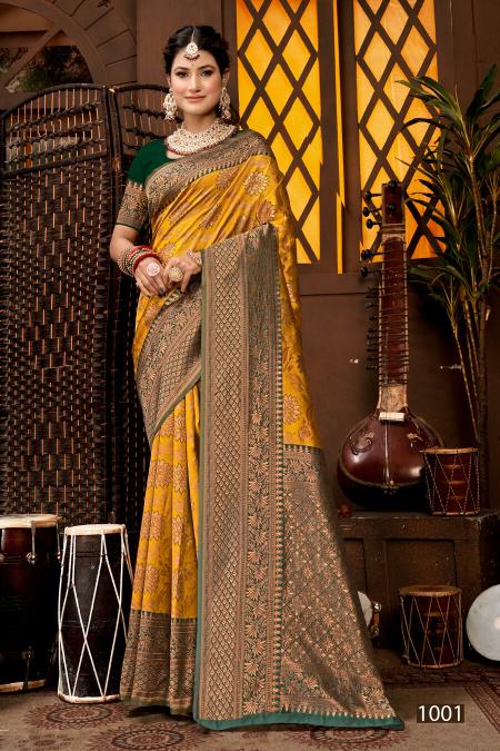 Saroj Janki Silk Vol 1 Designer Soft Silk Saree Collection