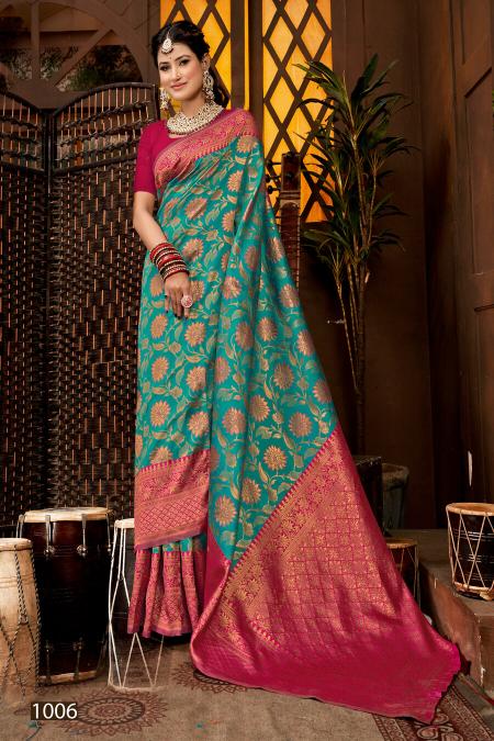 Saroj Janki Silk Vol 1 Designer Soft Silk Saree Collection