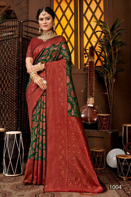 Saroj Janki Silk Vol 1 Designer Soft Silk Saree Collection