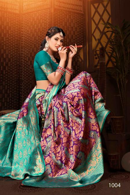 Saroj Janki Silk Vol 4 Designer Soft Silk Saree Collection