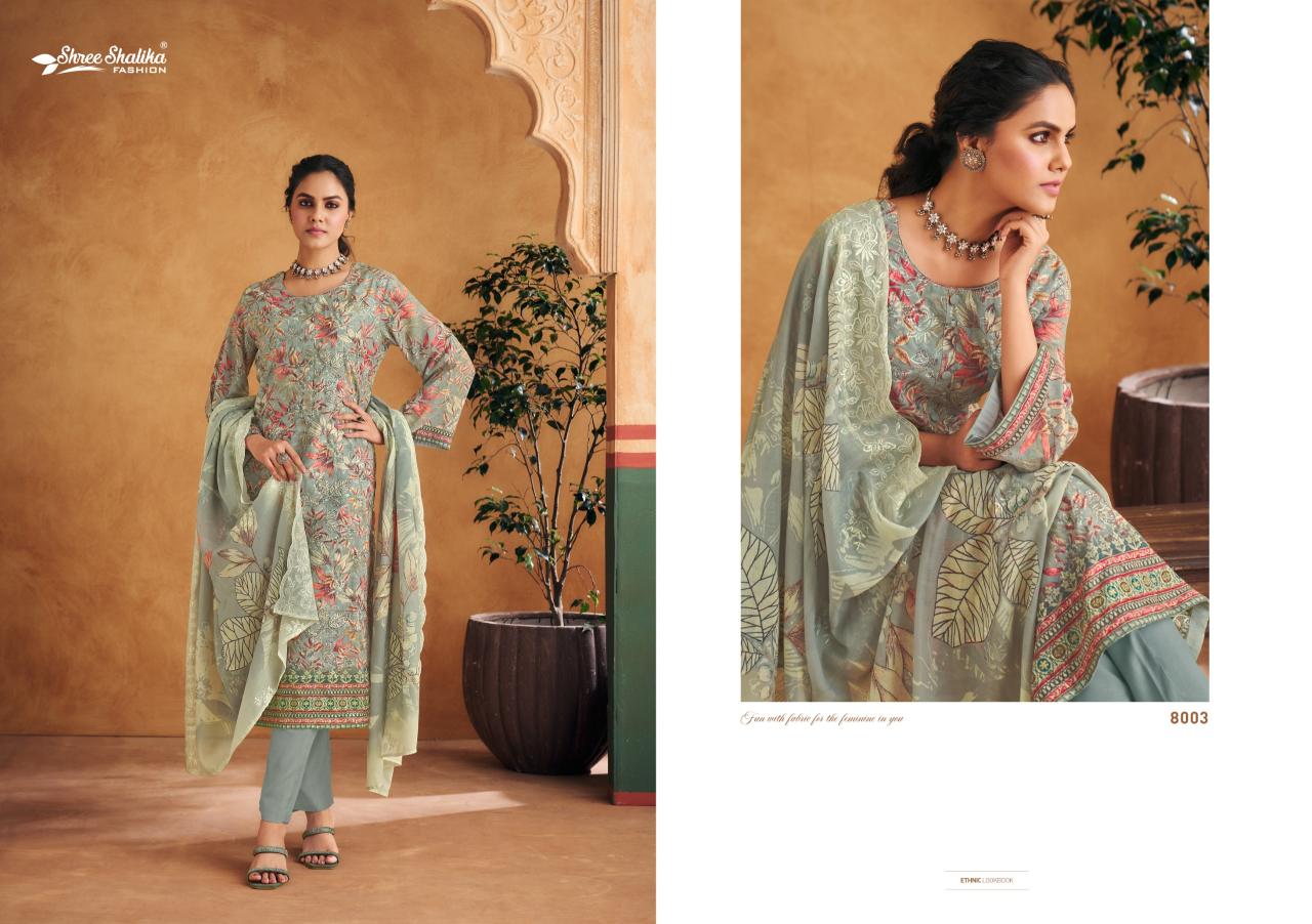 Shree Shalika Mahjabeen Vol 8 Cotton Dress Material Collection`