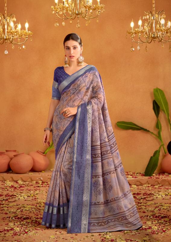 Sr Kalakruti Soft Cotton Printed Fancy Saree Collection