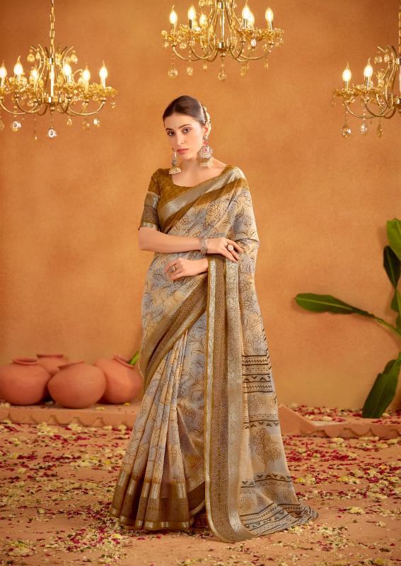 Sr Kalakruti Soft Cotton Printed Fancy Saree Collection