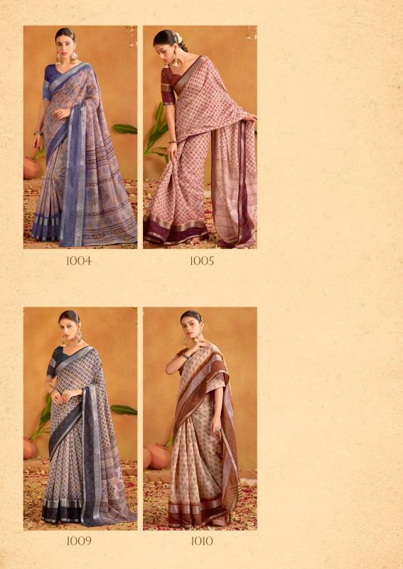 Sr Kalakruti Soft Cotton Printed Fancy Saree Collection