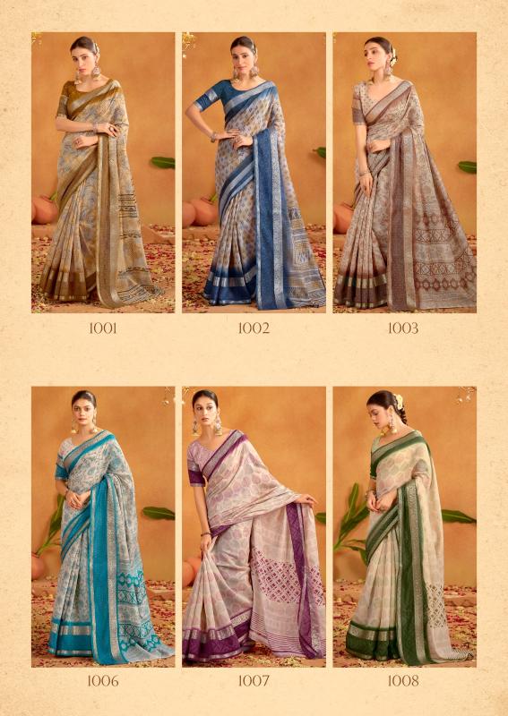 Sr Kalakruti Soft Cotton Printed Fancy Saree Collection