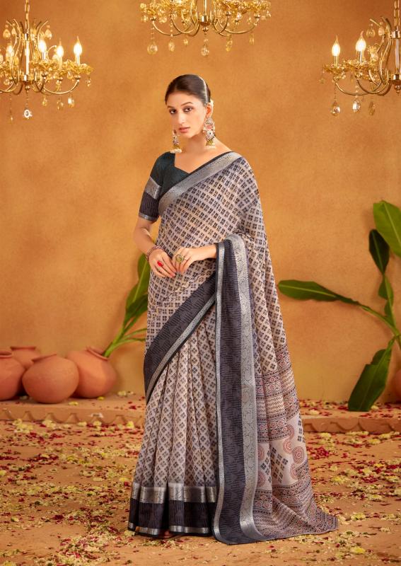 Sr Kalakruti Soft Cotton Printed Fancy Saree Collection