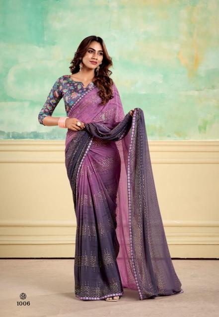 Stavan Nairobi Weightless Fancy Saree Collection