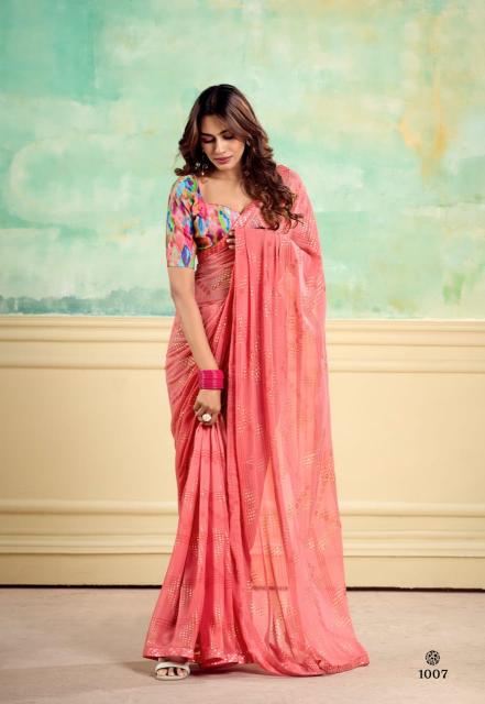 Stavan Nairobi Weightless Fancy Saree Collection