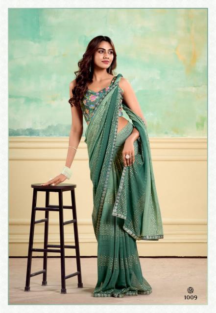 Stavan Nairobi Weightless Fancy Saree Collection