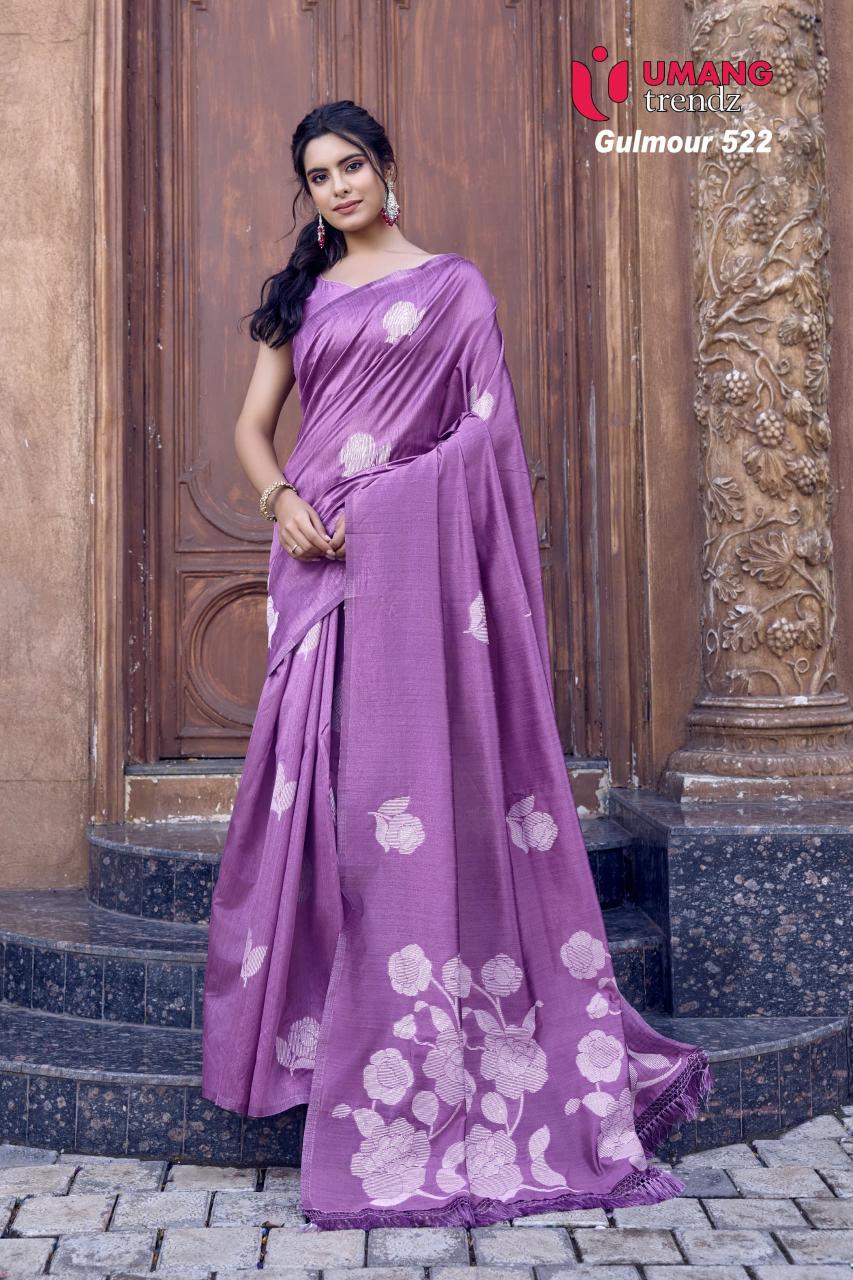 Umang Gulmour 523 Cotton Doriya Fancy Saree Collection