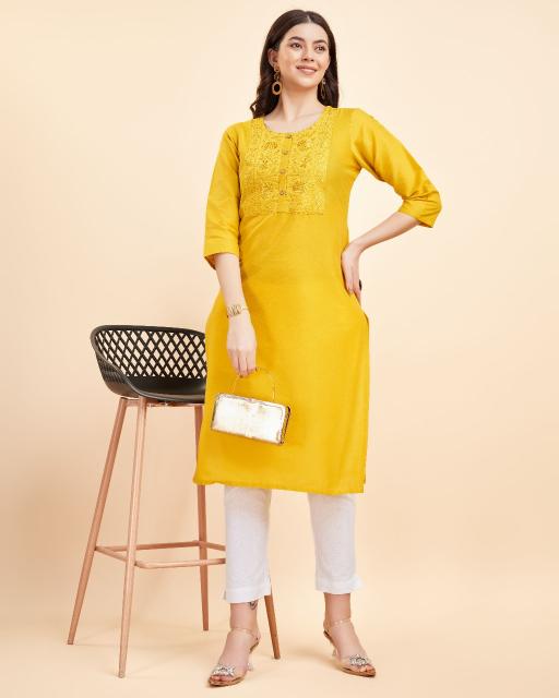 Va0062 Rayon Fancy Kurti Collection