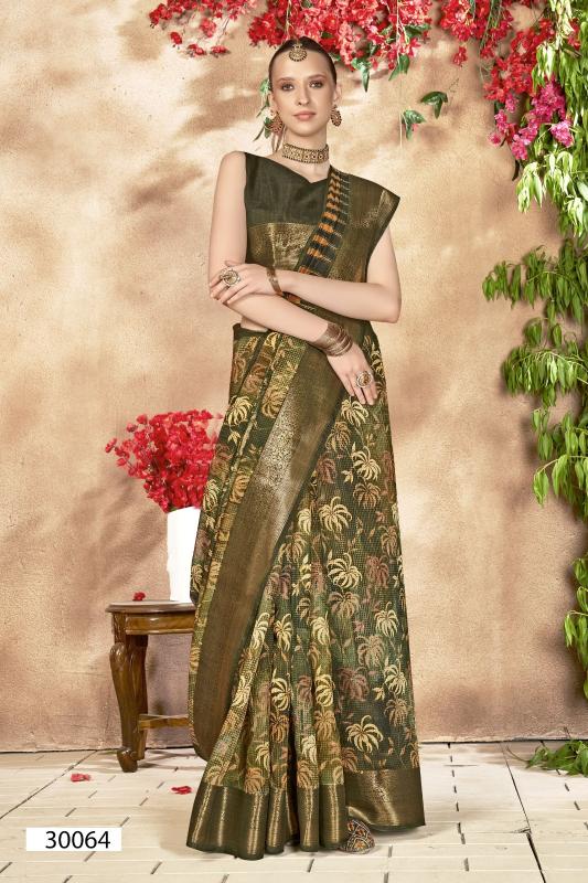 Vallabhi Anuprabha Vol 7 Linen Printed Saree Collection