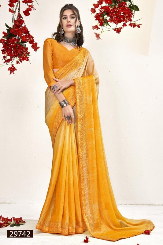 Vallabhi Carvaan Vol 13 Brasso Printed Saree Collection