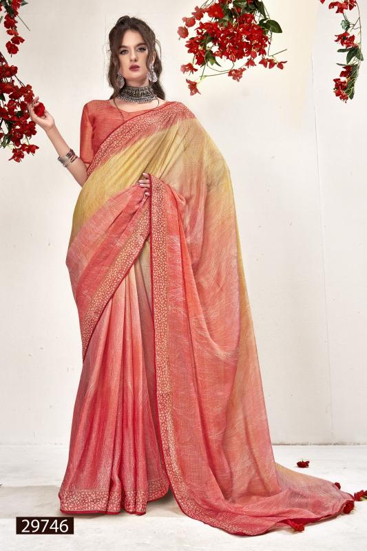 Vallabhi Carvaan Vol 13 Brasso Printed Saree Collection