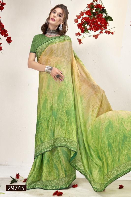 Vallabhi Carvaan Vol 13 Brasso Printed Saree Collection